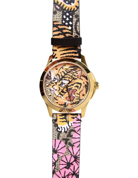 gucci bengal tiger watch|Gucci new tiger collection.